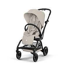 CYBEX Sportovní kočárek Eezy S Twist+ 2 Black - Dune Grey Gold CYBEX Sportovní kočárek Eezy S Twist+ 2 Black - Dune Grey Gold