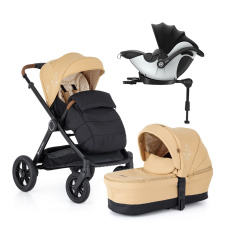 PETITE&MARS Kočárek 2v1 Trails Heritage Bee + KIDDY Evoluna i-size 2 Grey Melange Icy Grey PETITE&MARS Kočárek 2v1 Trails Heritage Bee + KIDDY Evoluna i-size 2 Grey Melange Icy Grey