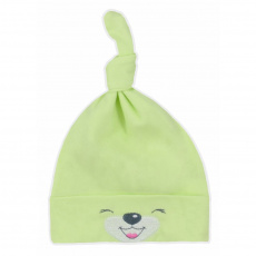 Bavlněná kojenecká čepička Bobas Fashion Lucky zelená Bavlněná kojenecká čepička Bobas Fashion Lucky zelená