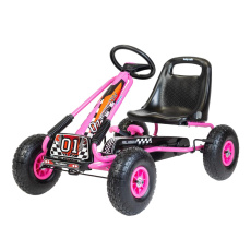 Dětská šlapací motokára Go-kart Baby Mix Razor růžová Dětská šlapací motokára Go-kart Baby Mix Razor růžová