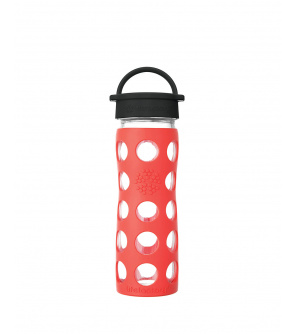 Lifefactory láhev s klasickým uzávěrem 475ml poppy 18 Lifefactory láhev s klasickým uzávěrem 475ml poppy 18