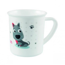 CANPOL BABIES Hrnek plastový CUTE ANIMALS 170ml - pejsek CANPOL BABIES Hrnek plastový CUTE ANIMALS 170ml - pejsek
