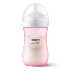 Philips AVENT Láhev Natural Response 260 ml, 1m+, růžová