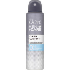 DOVE Alu-free Men + Care Deo spray Clean Comfort 150 ml DOVE Alu-free Men + Care Deo spray Clean Comfort 150 ml