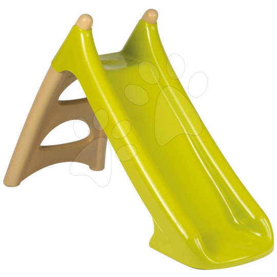 Smoby Skluzavka malá XS Slide Beige-Green  Plocha na klouzání 90 cm s vodní hrou a UV filtr od 24 měsíců