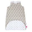 MOTHERHOOD Vak spací 2v1 ZIP-A-Round Beige mušelínový Beige Classics 3-18m 0,5 tog