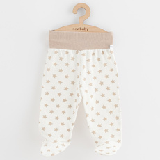 Kojenecké polodupačky New Baby Classic II hvězdy béžové Kojenecké polodupačky New Baby Classic II hvězdy béžové