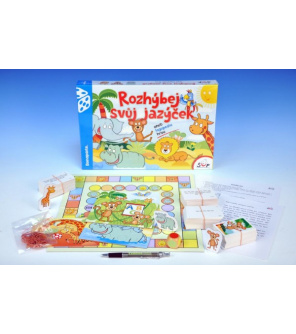 Rozhýbej svůj jazýček verze CZ aneb logopedie hrou společenská hra v krabici 35x23cm Rozhýbej svůj jazýček verze CZ aneb logopedie hrou společenská hra v krabici 35x23cm