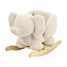 NATTOU Houpačka Teddy plyš sloník ecru 10m+ NATTOU Houpačka Teddy plyš sloník ecru 10m+