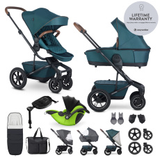 EASYWALKER Kočárek kombinovaný Harvey⁵ Premium Jade Green XXL AIR + KIDDY Evoluna i-size 2 EASYWALKER Kočárek kombinovaný Harvey⁵ Premium Jade Green XXL AIR + KIDDY Evoluna i-size 2