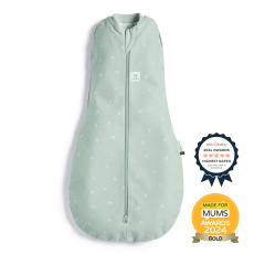 ERGOPOUCH Zavinovačka a vak na spaní 2v1 Cocoon Sage 3-6 m, 6-8 kg, 1 tog