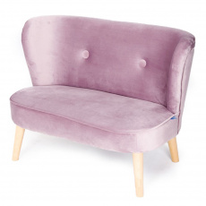 Dětská Retro pohovka sofa Drewex tmavě růžová Dětská Retro pohovka sofa Drewex tmavě růžová