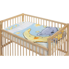 Scarlett Dětská postýlka s kompletní výbavou Scarlett 120 x 60 cm - Mimas