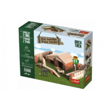 Stavějte z cihel Psí bouda stavebnice Brick Trick v krabici 28x21x7cm Stavějte z cihel Psí bouda stavebnice Brick Trick v krabici 28x21x7cm