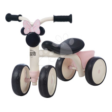 Smoby Odrážedlo Minnie Disney Rookie Ride-On s kovovou konstrukcí a točicími řidítky od 12 měsíců Smoby Odrážedlo Minnie Disney Rookie Ride-On s kovovou konstrukcí a točicími řidítky od 12 měsíců