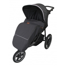 Emitex Nánožník soft trojkolka DELUXE - černý Emitex Nánožník soft trojkolka DELUXE - černý