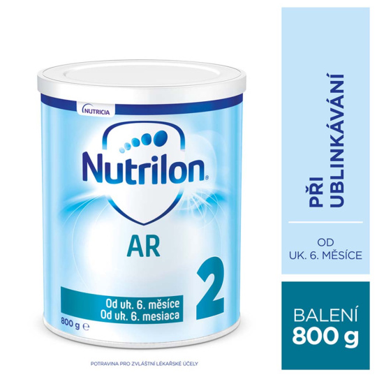 NUTRILON 2 AR speciální pokračovací mléko 800 g, 6+