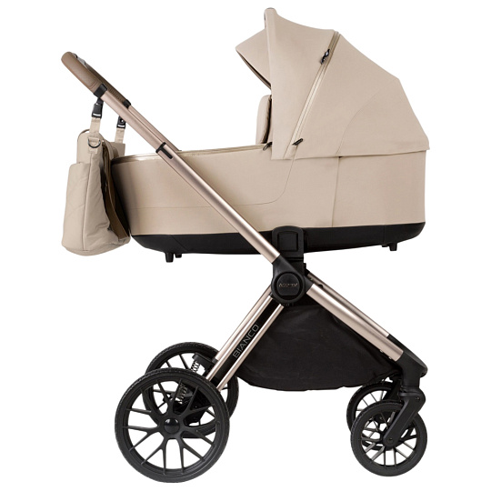 ADAMEX Kočárek kombinovaný Bianco 9 Champagne Beige ADAMEX Kočárek kombinovaný Bianco 9 Champagne Beige