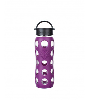Lifefactory láhev s klasickým uzávěrem 650ml plum Lifefactory láhev s klasickým uzávěrem 650ml plum