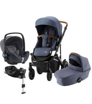 BRITAX RÖMER Set kočárek Smile III + hluboká korba + autosedačka + báze 2021 BRITAX RÖMER Set kočárek Smile III + hluboká korba + autosedačka + báze 2021