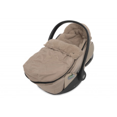 Fusak do autosedačky Embossed Milky Coffee Fusak do autosedačky Embossed Milky Coffee