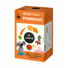 LEROS Čaj dětský Pomeranč 20x2g LEROS Čaj dětský Pomeranč 20x2g