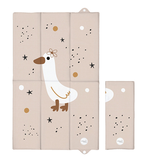 CEBA BABY Podložka přebalovací cestovní (80x50) Basic Star Duck CEBA BABY Podložka přebalovací cestovní (80x50) Basic Star Duck