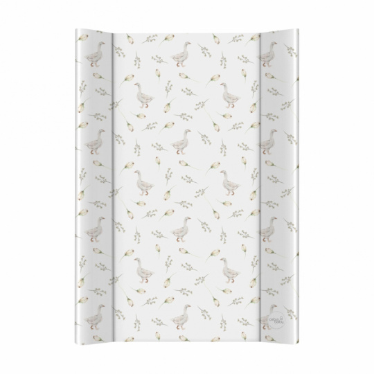 CEBA Podložka přebalovací 2-hranná s pevnou deskou (50x70) Basic Goose