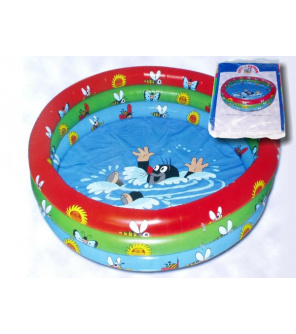 Bazén Krtek nafukovací 122x20cm v krabici 1-3 roky Bazén Krtek nafukovací 122x20cm v krabici 1-3 roky