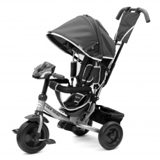 Dětská tříkolka s LED světly Baby Mix Lux Trike tmavě šedá Dětská tříkolka s LED světly Baby Mix Lux Trike tmavě šedá