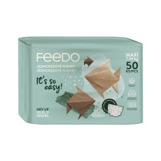 FEEDO Pleny jednorázové Maxi (od 7 do 14 kg), 50 ks FEEDO Pleny jednorázové Maxi (od 7 do 14 kg), 50 ks