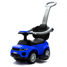 Dětské hrající odrážedlo s vodící tyčí SUV 3v1 Baby Mix modré Dětské hrající odrážedlo s vodící tyčí SUV 3v1 Baby Mix modré