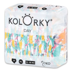 KOLORKY DAY Pleny jednorázové eko, štětec XL (12-16 kg) 17 ks