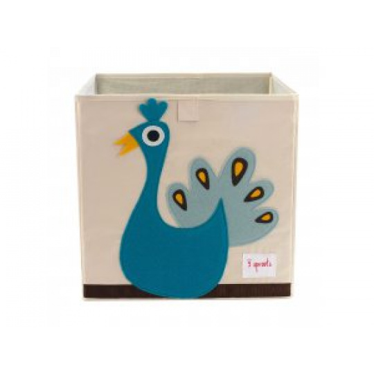 3 SPROUTS Úložný box Peacock Blue