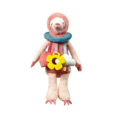 BABYONO Hračka edukační závěsná 2v1 lenochod Lenny 0m+ BABYONO Hračka edukační závěsná 2v1 lenochod Lenny 0m+