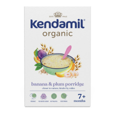 KENDAMIL BIO Kaše nemléčná se švestkami a banánem (150 g), 7m+