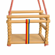 Dětská houpačka buková Baby Mix přírodní Dětská houpačka buková Baby Mix přírodní