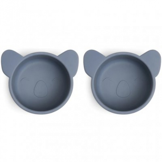 NUUROO Rosa Silikonová mistička 2 ks Koala Berling Sea