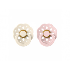 BIBS DUDLÍKY BOHEME IVORY/BLOSSOM - VELIKOST 1, PŘÍR. KAUČUK 2KS BIBS DUDLÍKY BOHEME IVORY/BLOSSOM - VELIKOST 1, PŘÍR. KAUČUK 2KS