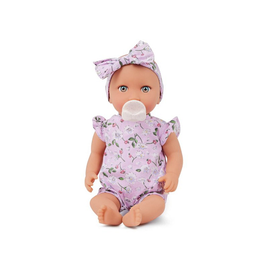 Panenka 35 cm v overalu s čelenkou Floral Lila Panenka 35 cm v overalu s čelenkou Floral Lila