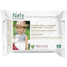 ECO BY NATY Ubrousky vlhčené toaletní Eco 42 ks ECO BY NATY Ubrousky vlhčené toaletní Eco 42 ks