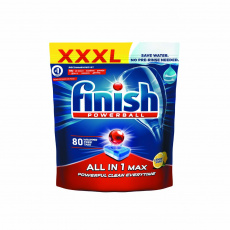 FINISH All-in-1 Max Lemon Tablety do myčky, 80 ks FINISH All-in-1 Max Lemon Tablety do myčky, 80 ks