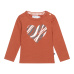 DIRKJE Tričko dl.rukáv měděná holka vel.56