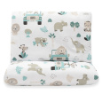 2-dílné ložní povlečení New Baby Safari II 90/120 cm mint