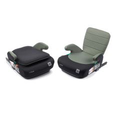 BabyAuto DOKA iFIX 125-150, podsedák se sklopnými zády, black olive green BabyAuto DOKA iFIX 125-150, podsedák se sklopnými zády, black olive green