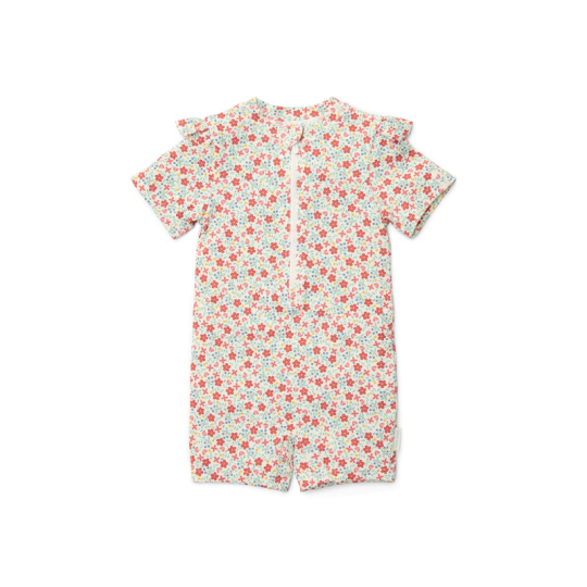 Plavky krátký rukáv Sunny Flowers vel. 86/92