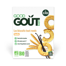 GOOD GOUT BIO Vanilková kolečka 80 g