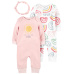 CARTER'S Set 3dílný overal 2 ks, čelenka Pink Sun dívka LBB NB, vel. 56