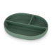 PETITE&MARS Talířek silikonový dělící oválný Take&Match Misty Green 6m+