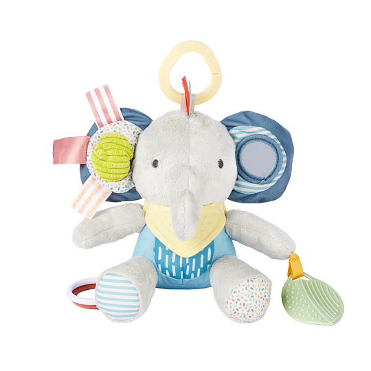 SKIP HOP Hračka závěsná aktivní Bandana Buddies Slon 0m+ SKIP HOP Hračka závěsná aktivní Bandana Buddies Slon 0m+